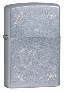 Zippo - #24016 Heart to Heart Lighter